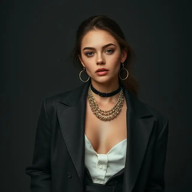Editorial fashion shot