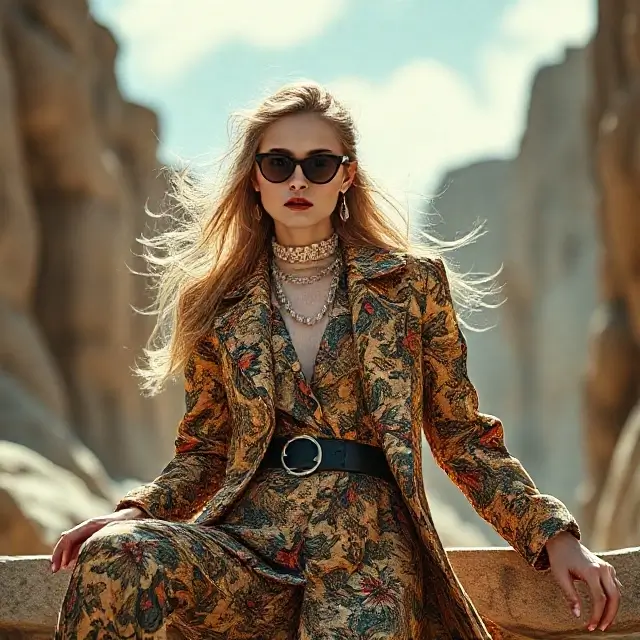 High fashion editorial