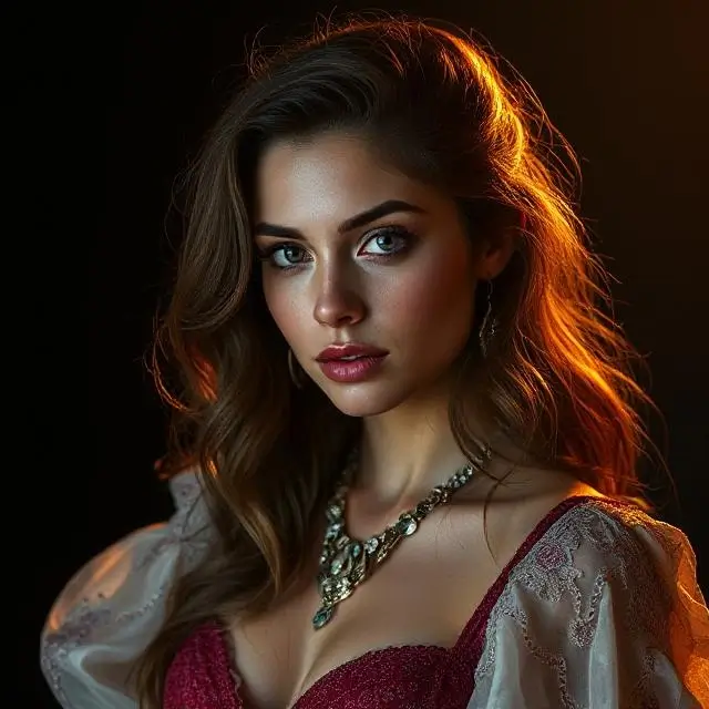Spotlight model Seraphina posing with confidence