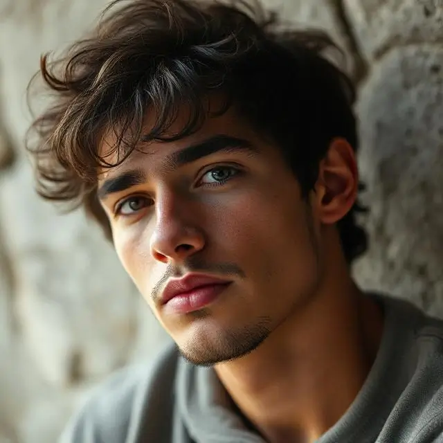 Model Mateo discovered online