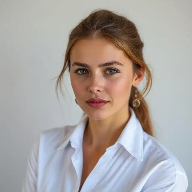 Portrait of Alessa, International Model